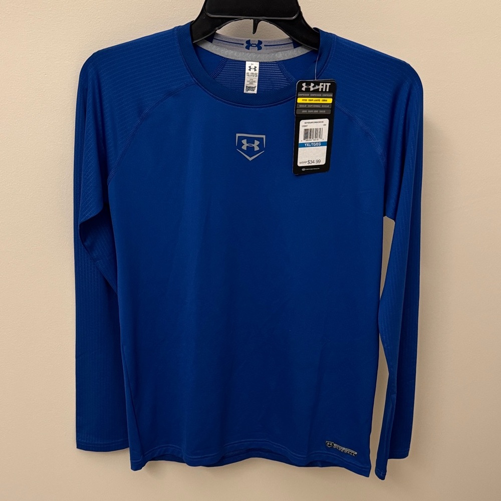 Under Armour Kids Long Sleeve Tee - Blue
